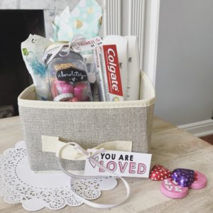 Love Basket with Printable Labels