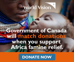 support Africa famine relief